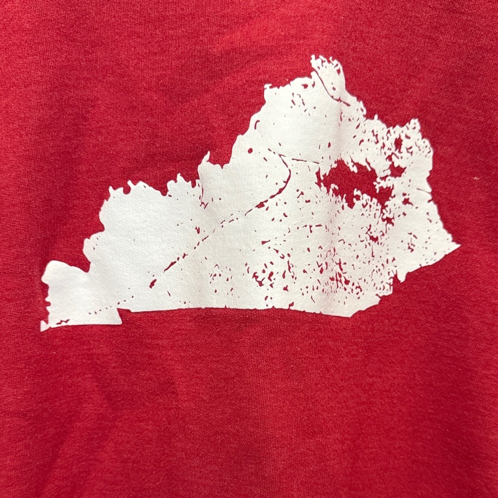 Red Graphic Sweater - Picture 2 of 6